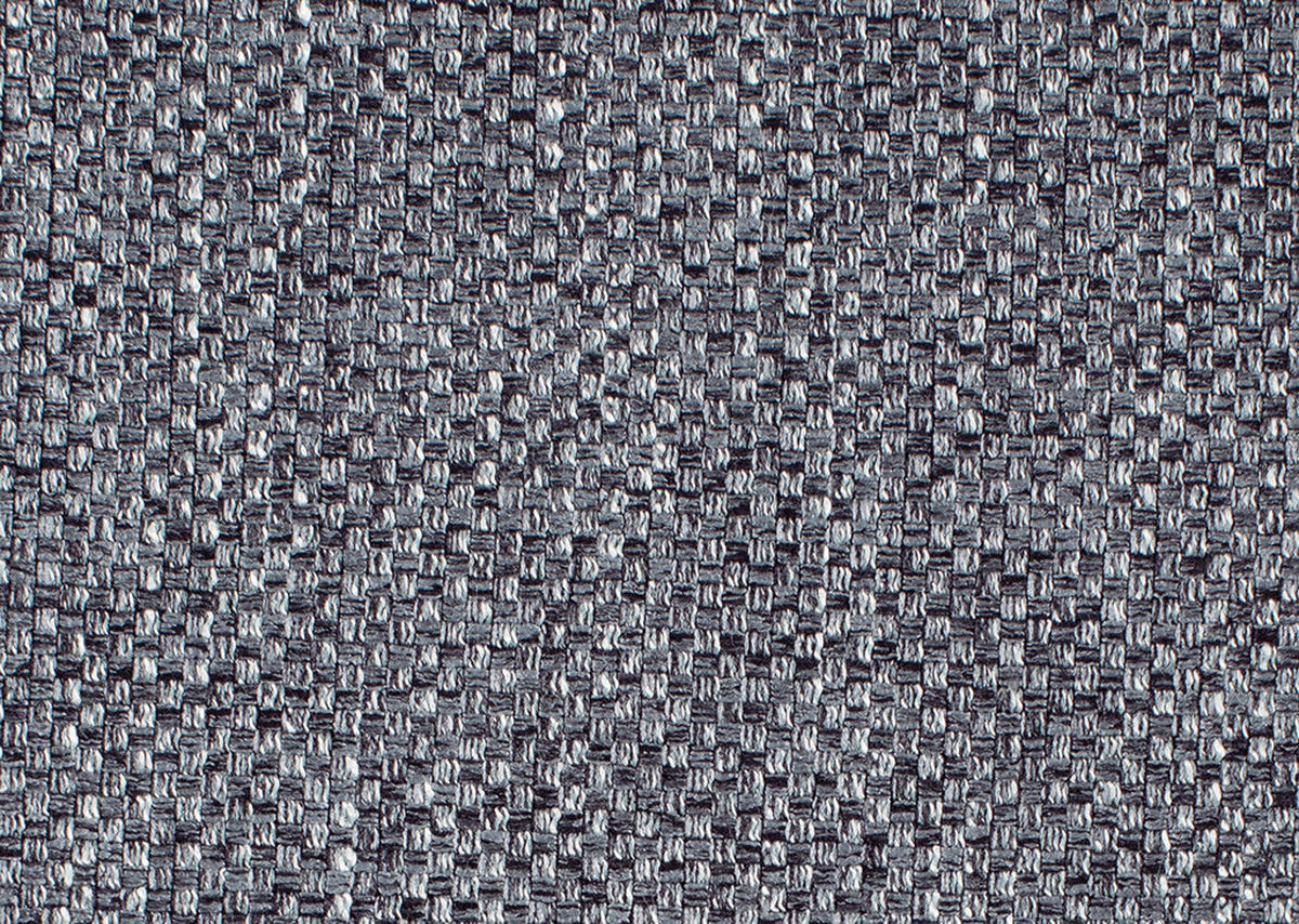 ECKSOFA in Flachgewebe Blau  - Blau/Schwarz, Modern, Textil/Metall (203/227cm) - Beldomo System