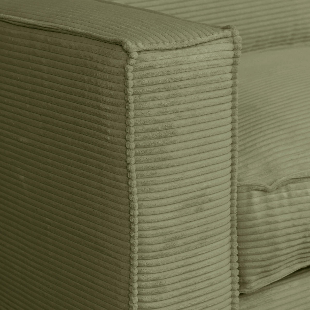 SCHLAFSOFA in Textil Grün  - Dunkelbraun/Grün, Design, Holz/Textil (203/85/99cm) - MID.YOU