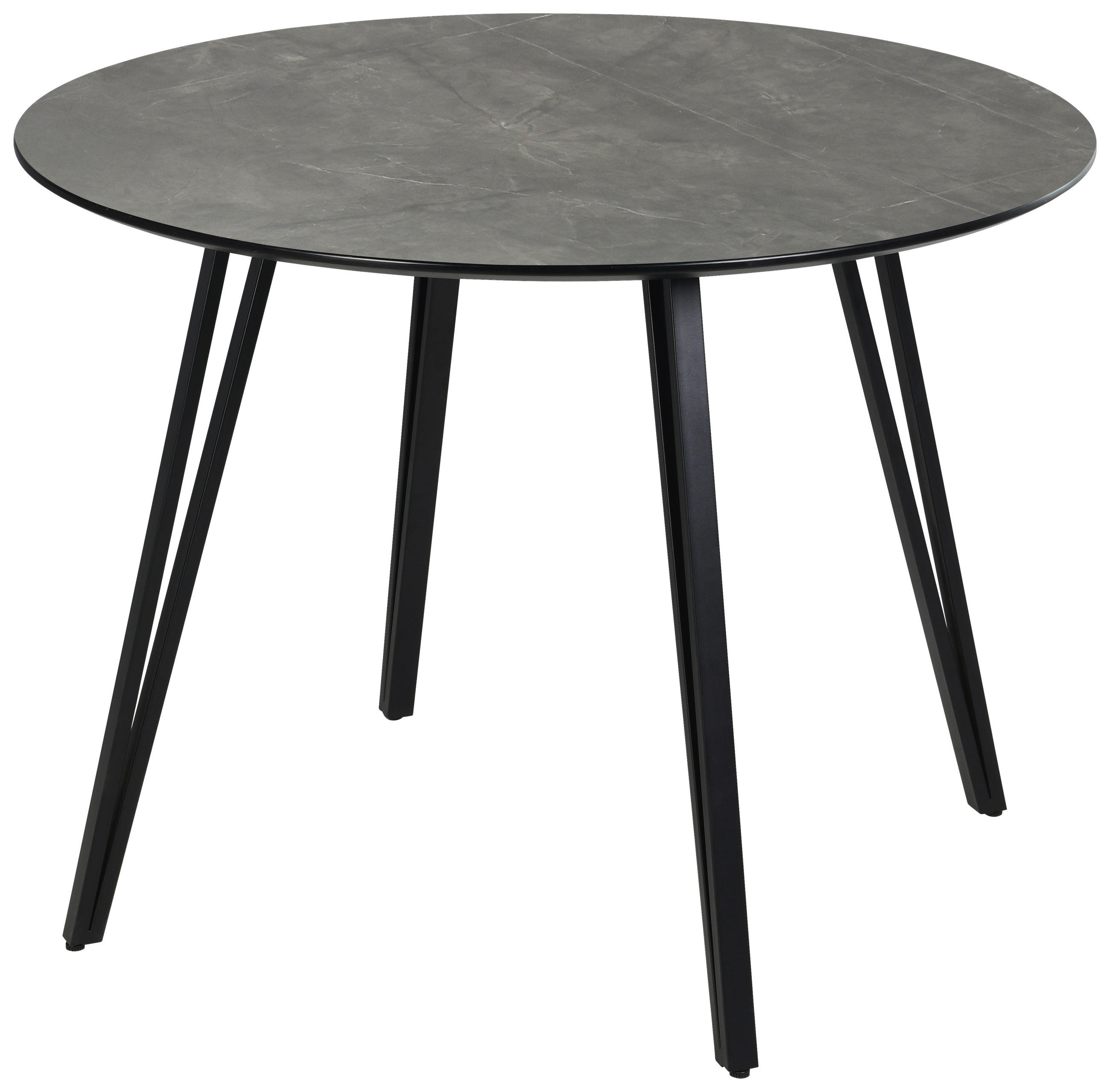 Boxxx Esstisch Grau 100x75x100 cm