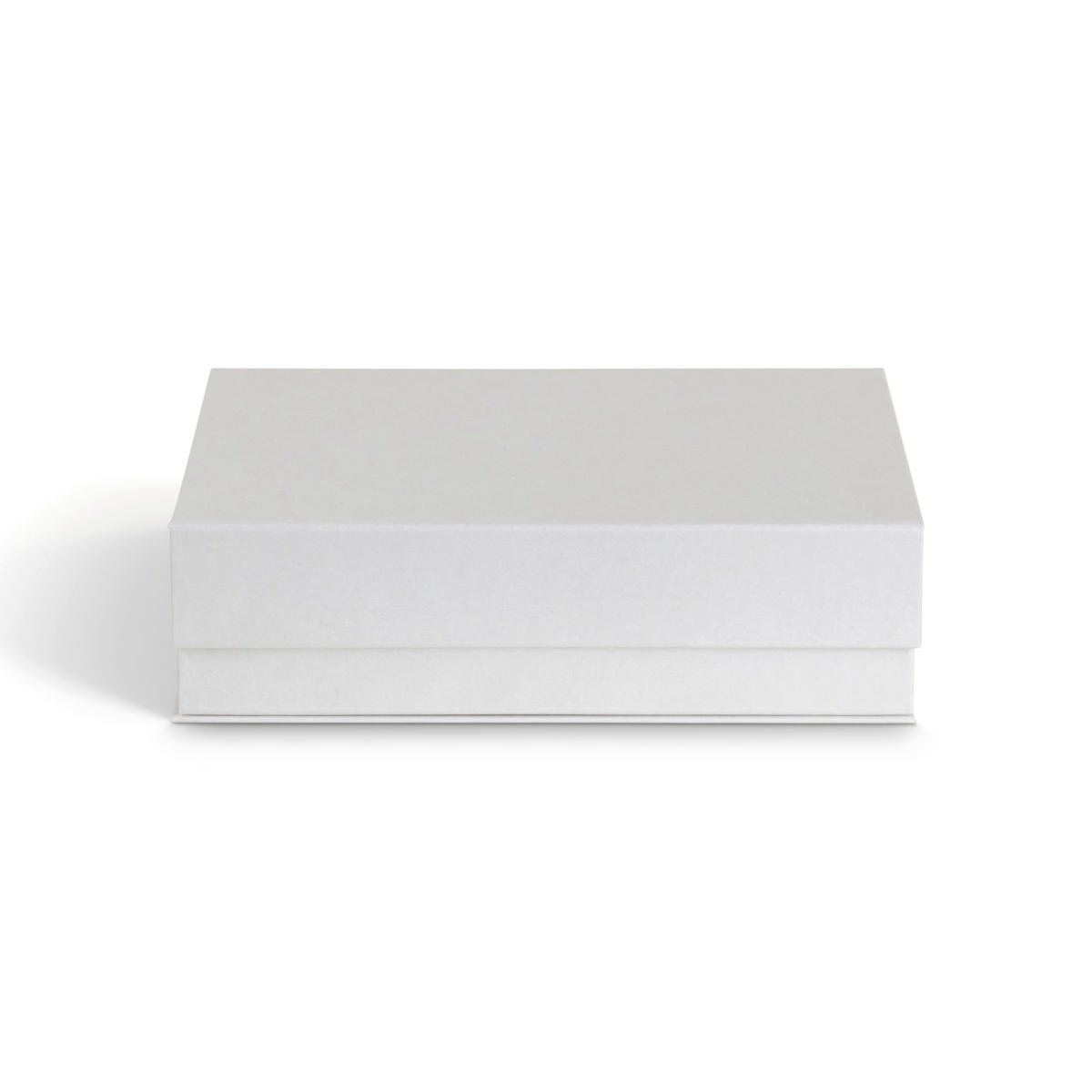 AUFBEWAHRUNGSBOX    23/31.5/9 cm  - Weiß, Basics, Karton/Papier (23/31.5/9cm)
