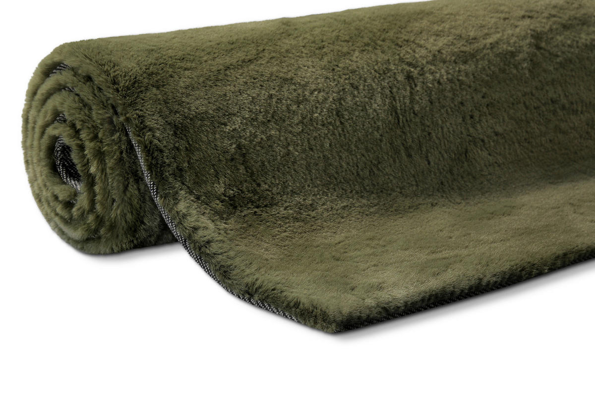 HOCHFLORTEPPICH 70/140 cm ESP-4377-07 Olivgrün  - Olivgrün, KONVENTIONELL, Textil (70/140cm) - Esprit