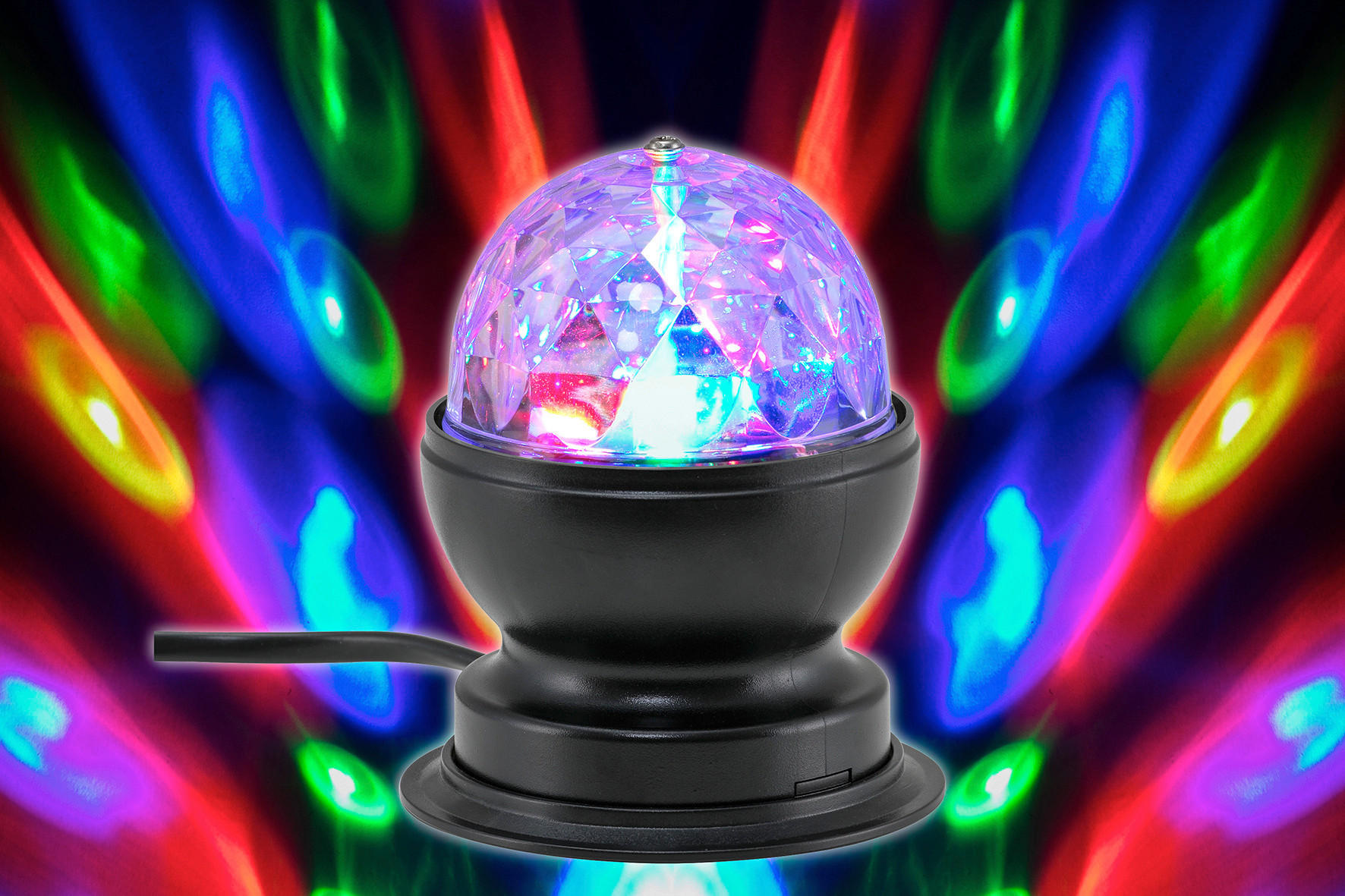 LED ASZTALI LÁMPA - fekete/áttetsző, Trend, műanyag (8,8cm) - Novel