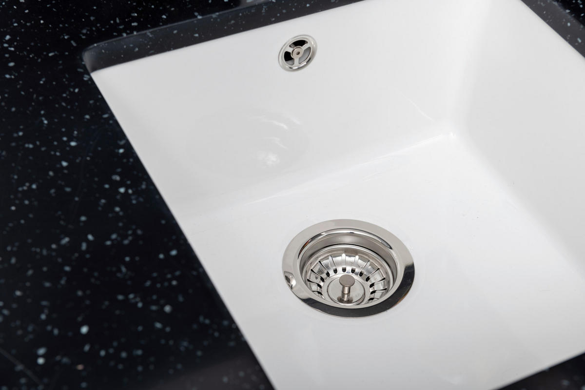 SPÜLE 106211  - Weiß, Basics, Keramik (41,4/45,6/18,5cm) - HKT