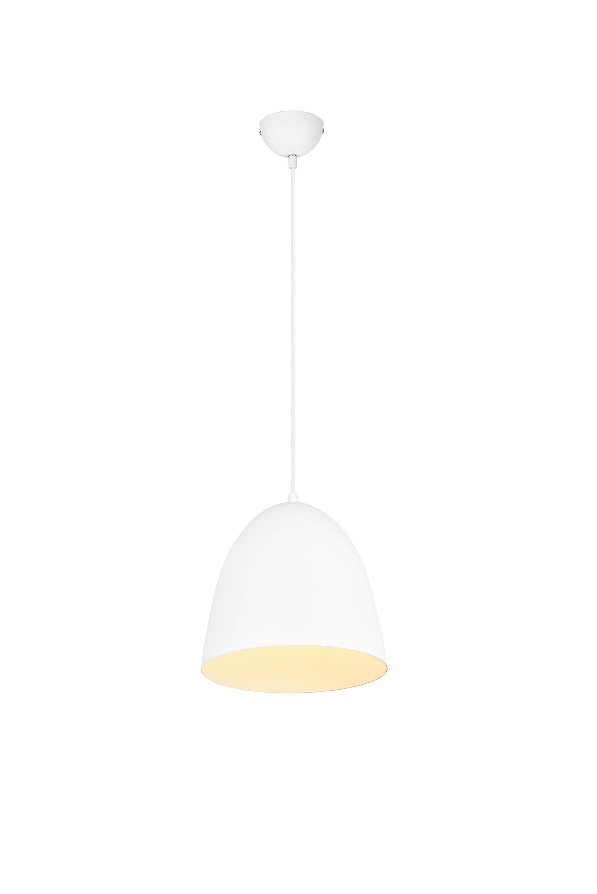 LUSTER  25/150 cm      - bela, Dizajnerski, metal (25/150cm)