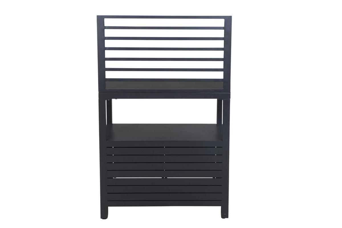 OUTDOORKÜCHE - Anthrazit, Basics, Metall (180/70,5/56cm) - Siena Garden