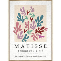 KUNSTDRUCK Landschaft & Natur, Abstraktes, Text, Blumen 50/70 cm  - Eichefarben/Multicolor, Trend, Holzwerkstoff (50/70cm) - Monee