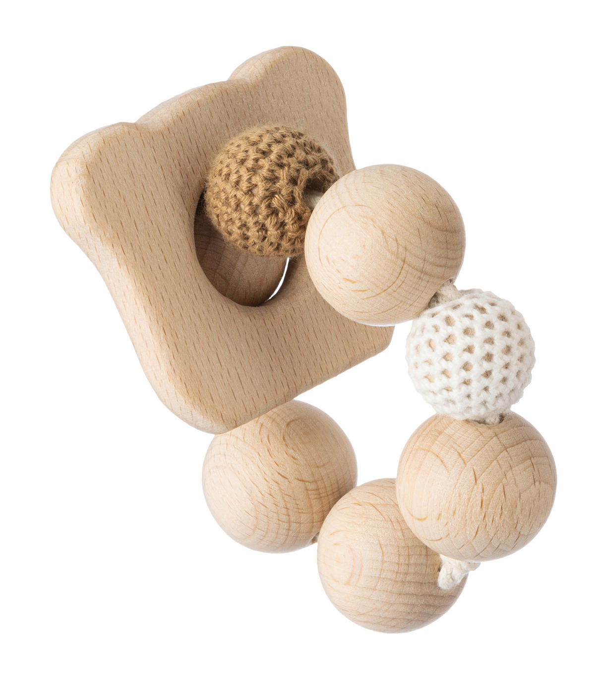 KINDERSPIELSET  - Multicolor, Basics, Holz/Textil - Patinio