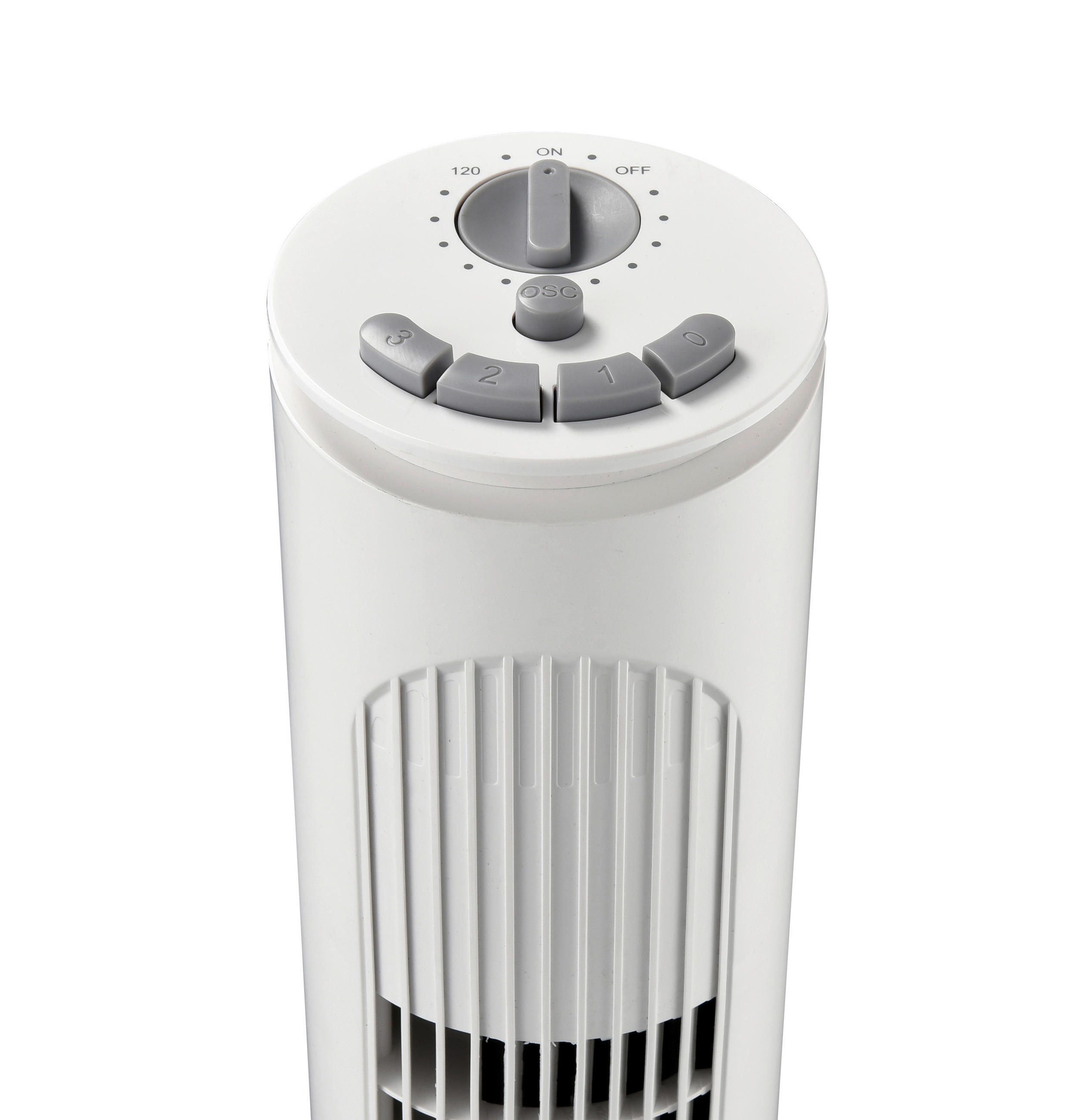 TURMVENTILATOR - Weiß, Basics, Kunststoff (22/78cm) - Boxxx