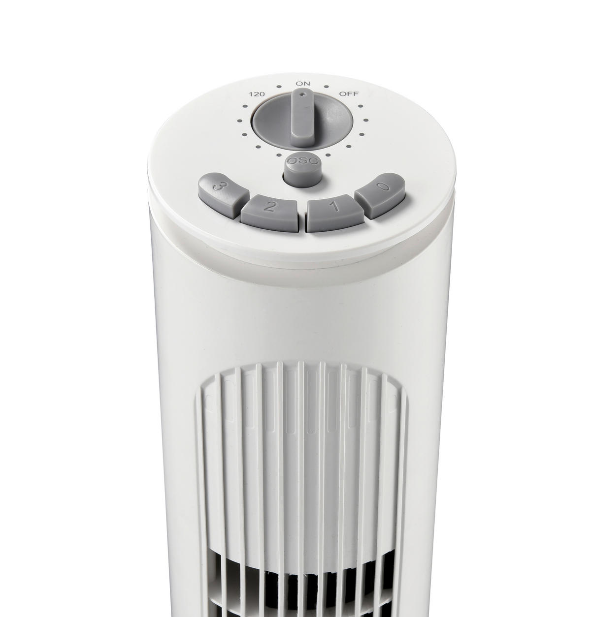 TURMVENTILATOR - Weiß, Basics, Kunststoff (22/78cm) - Mican