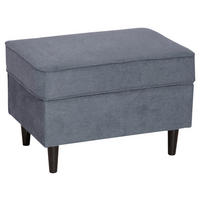 ÜLŐKE - szürke, Basics, textil/fa (76/53/35cm) - Carryhome