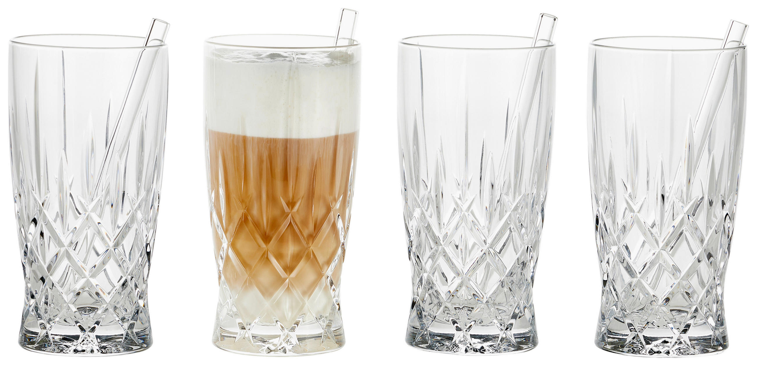 LATTE-MACCHIATO-GLAS - Basics, Glas (7,5/14,6/7,5cm) - Nachtmann