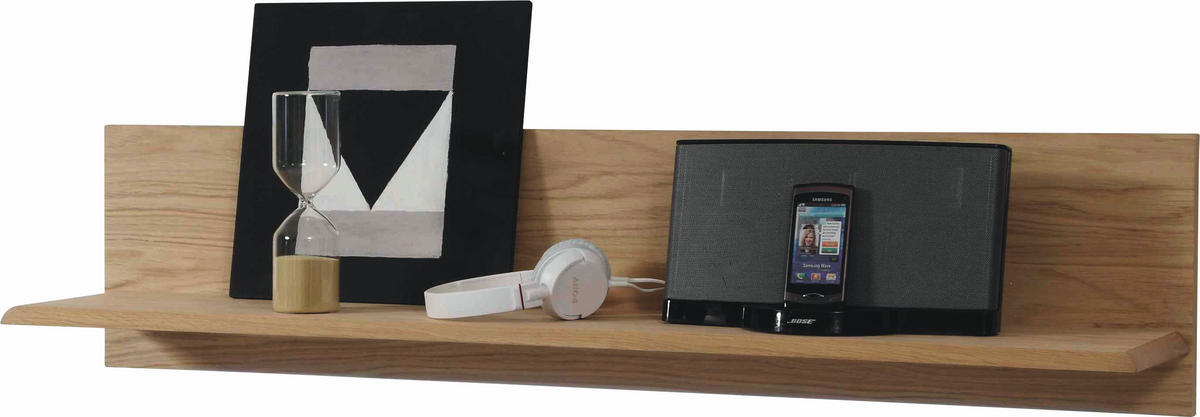 WANDBOARD in 110/25/25 cm Eichefarben  - Eichefarben, KONVENTIONELL, Holz (110/25/25cm) - Novel