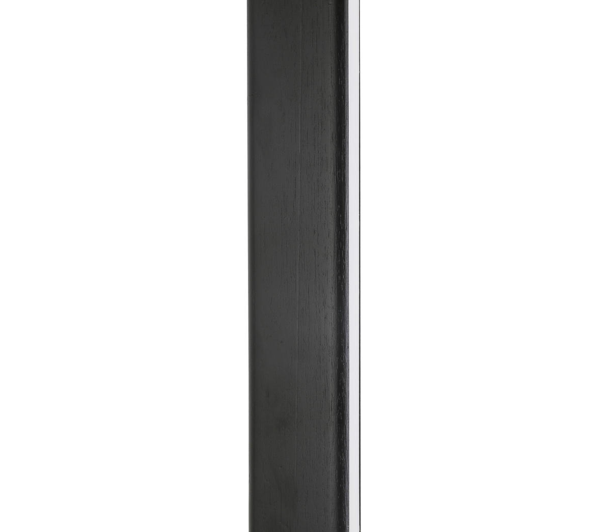 STOJACÍ LED SVÍTIDLO, 25/151 cm  - černá, Trend, kov/dřevo (25/151cm) - Novel