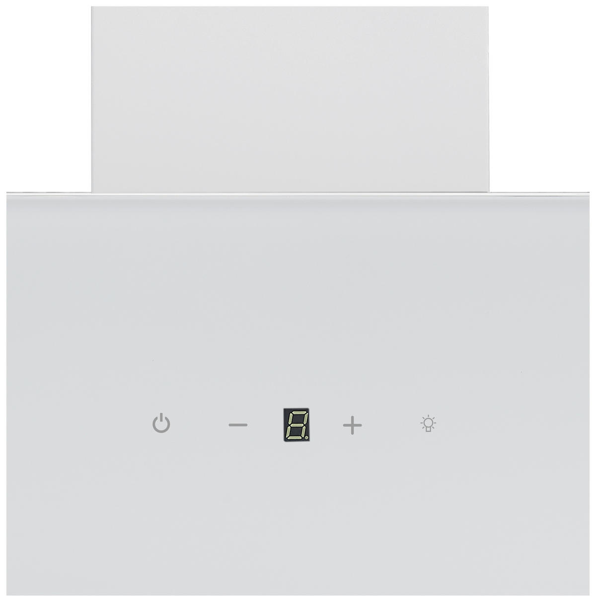 DUNSTABZUGSHAUBE CH24060WAM  - Weiß, Trend, Glas/Metall (59,5/74,2-109,2/38,5cm) - Respekta