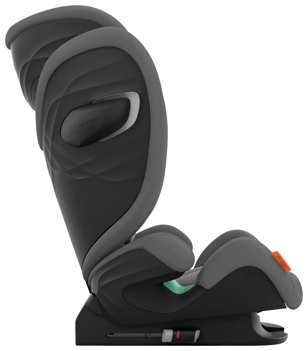 KINDERAUTOSITZ Solution G i-Fix Plus  - Grau, Basics, Kunststoff/Textil (40,5/59,5/59cm) - Cybex