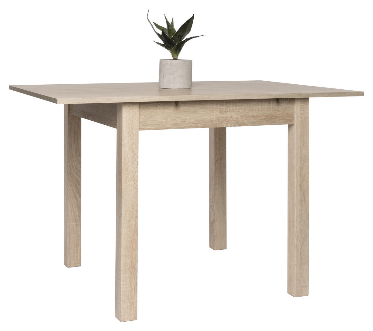 ÉTKEZŐASZTAL - Sonoma tölgy, Design, faalapú anyag (80/80/76,5cm) - Carryhome