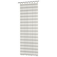 ZÁVES S PÚTKAMI, nepriehľadné, 140/245 cm - sivá/prírodná farba, Basics, textil (140/245cm) - Esposa