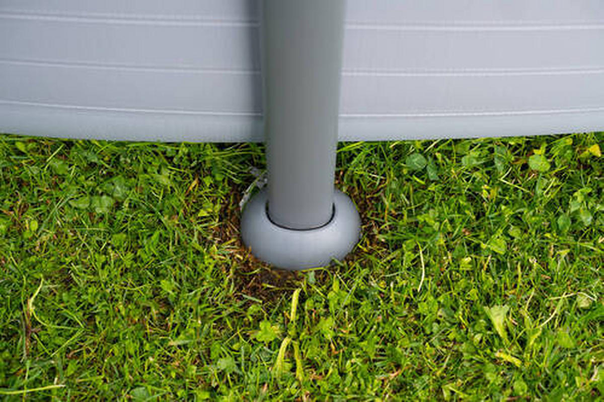 POOL PGP4001852B-AN 549/132 cm  - Anthrazit, KONVENTIONELL, Kunststoff (549/132cm) - Ambia Garden