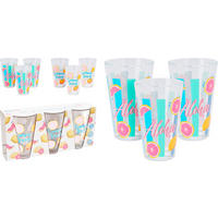 SET DE PAHARE     - Basics, sticlă (7.9/7.9/12.5cm)
