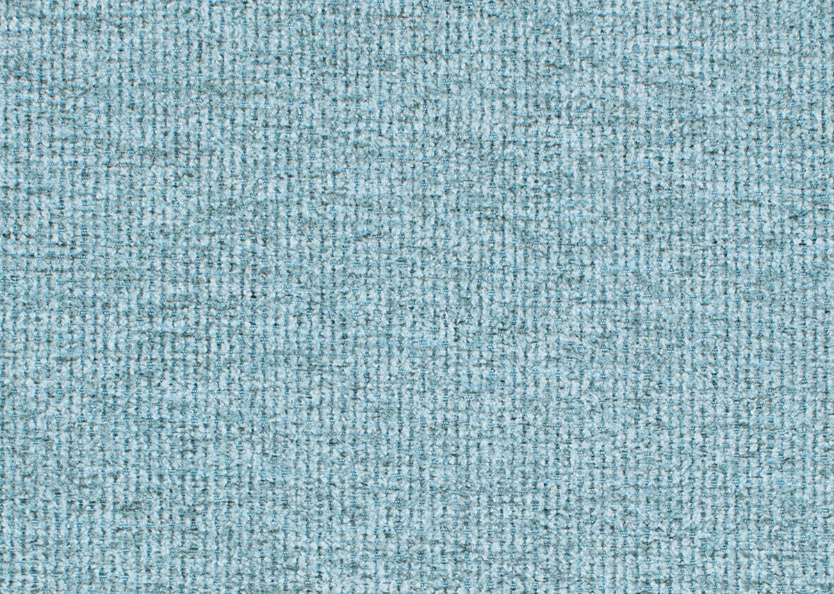 ECKSOFA Webstoff Hellblau  - Schwarz/Hellblau, Design, Textil/Metall (265/180cm) - Carryhome