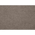 ECKSOFA inkl. Funktion Graubraun Flachgewebe  - Eichefarben/Graubraun, KONVENTIONELL, Holz/Textil (252/162cm) - Cantus