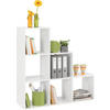 REGALELEMENT Weiß  - Weiß, Basics, Holzwerkstoff (112/114/35cm) - Carryhome