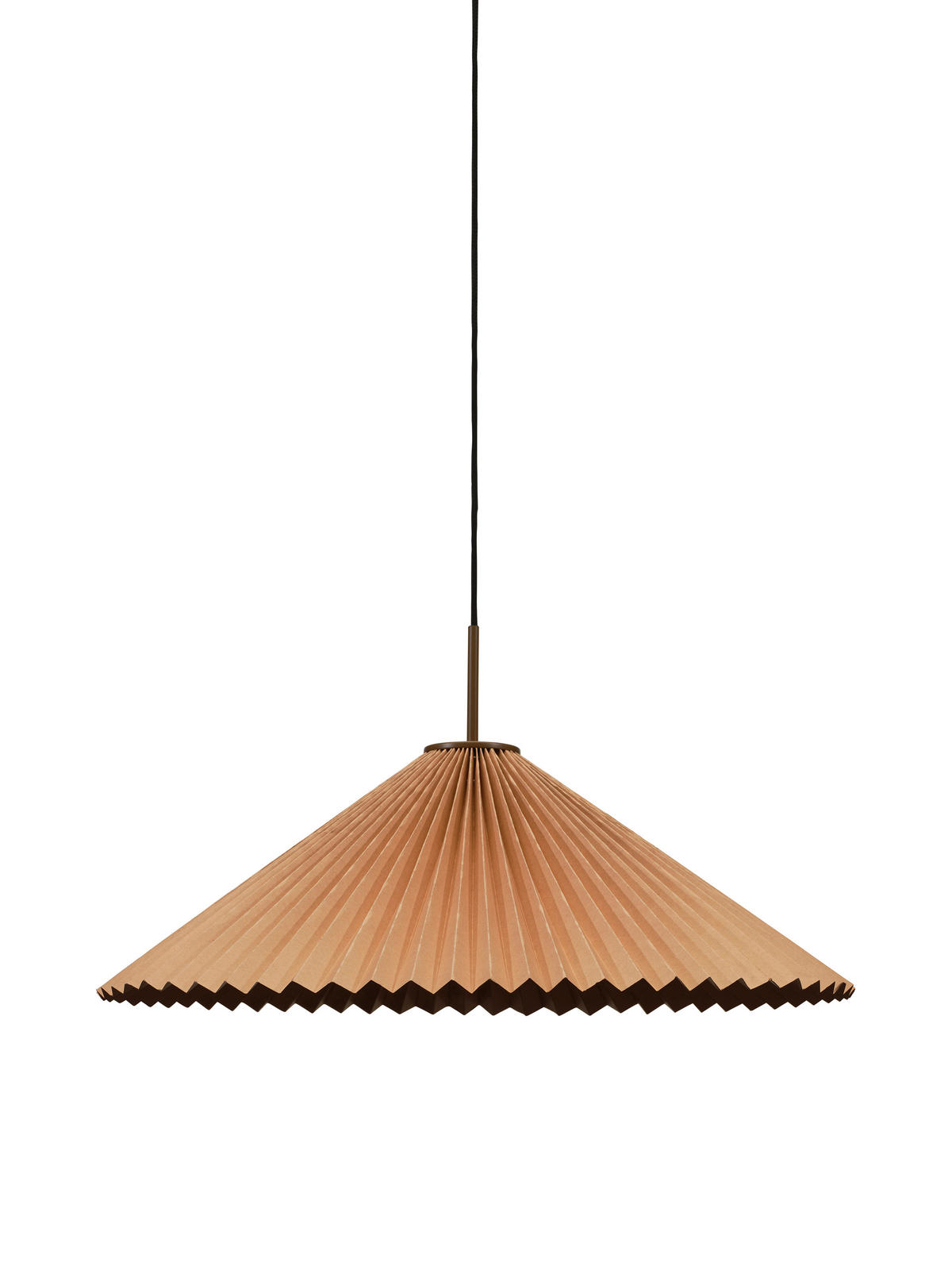 PENDELLEUCHTE PR Home Dora 60/20 cm   - Braun, Basics, Papier (60/20cm)