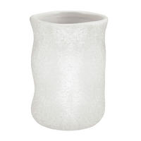 KUPAONSKA ČAŠA  bijela  keramika  CRINKLE  - bijela, Basics, keramika (8/10/8cm) - Kleine Wolke