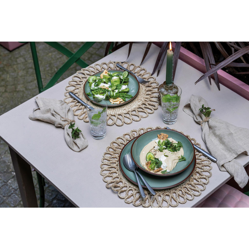 Thumbnail - Rosenthal Kombiservice Profi Casual Moos, Olivgrün, Keramik, 12-teilig, lebensmittelecht, stapelbar, Essen & Trinken, Ge...
