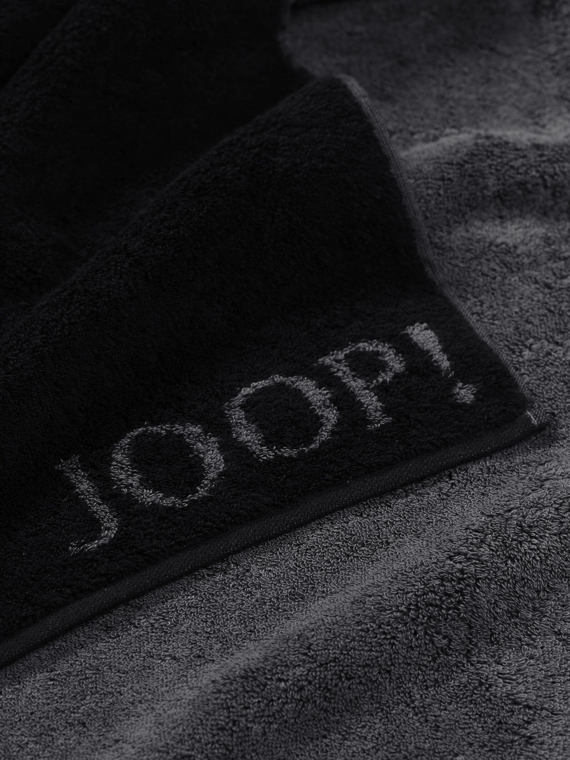 KÉZTÖRLŐ 50/100 cm fekete - fekete, Design, textil (50/100cm) - Joop!