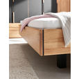 BETTANLAGE 180/200 cm  in Anthrazit, Wildeiche  - Wildeiche/Anthrazit, Natur, Holz (180/200cm) - Valnatura