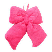 ZÁVĚSNÁ DEKORACE - pink, Basics, textil (32/30/6,5cm)