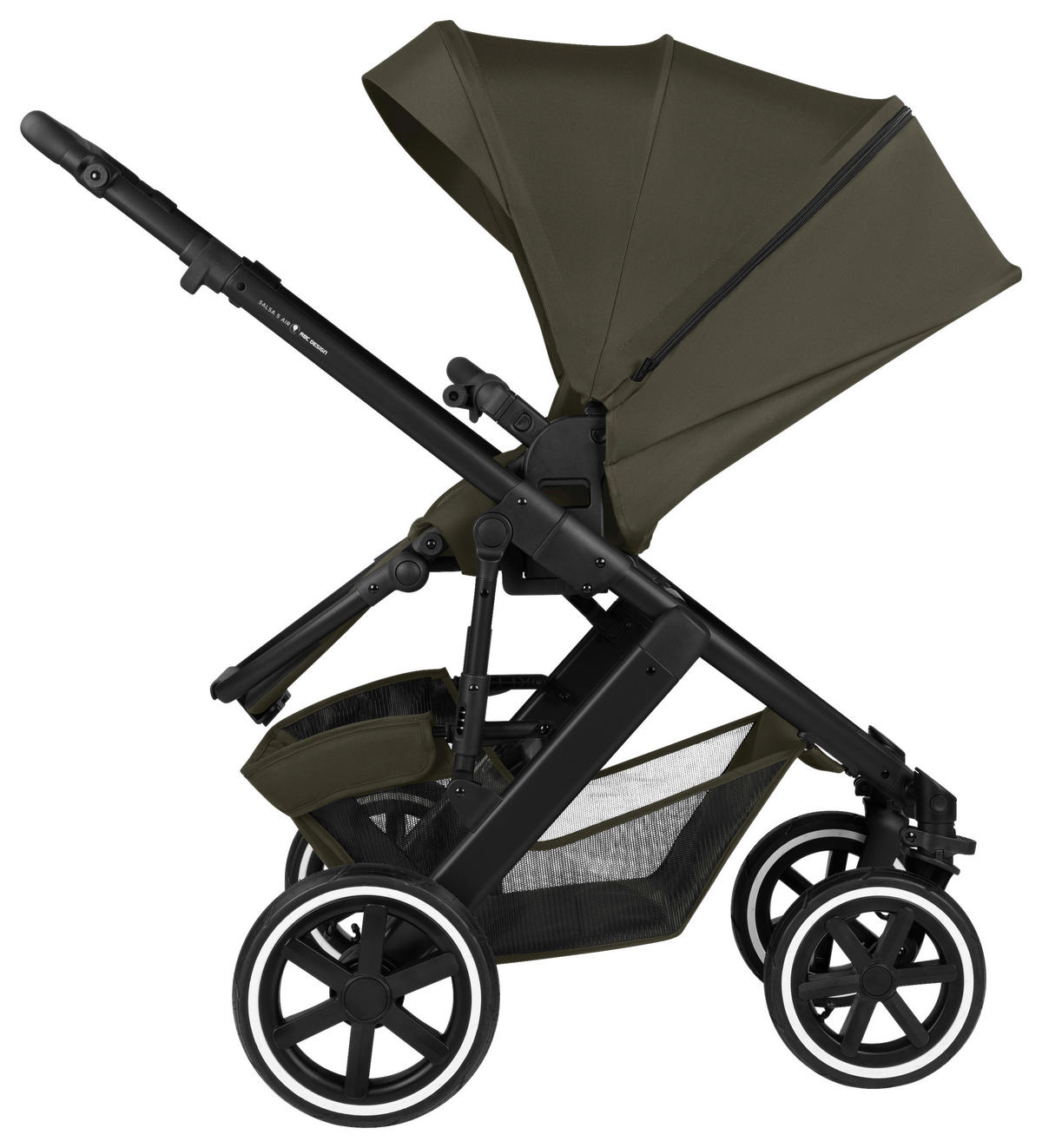 KINDERWAGEN  Salsa 5 Air  Canteen  - Graubraun, Basics (63/118/95.5cm) - ABC Design