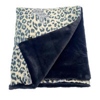 FELLDECKE MAURICE 140/180 cm  - Beige/Schwarz, Design, Textil (140/180cm) - Apelt