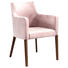 ARMLEHNSTUHL in Rosa - Walnussfarben/Rosa, Trend, Holz/Textil (60/87/70cm) - Kare-Design ARMLEHNSTUHL in Rosa - Walnussfarben/Rosa, Trend, Holz/Textil (60/87/70cm) - Kare-Design