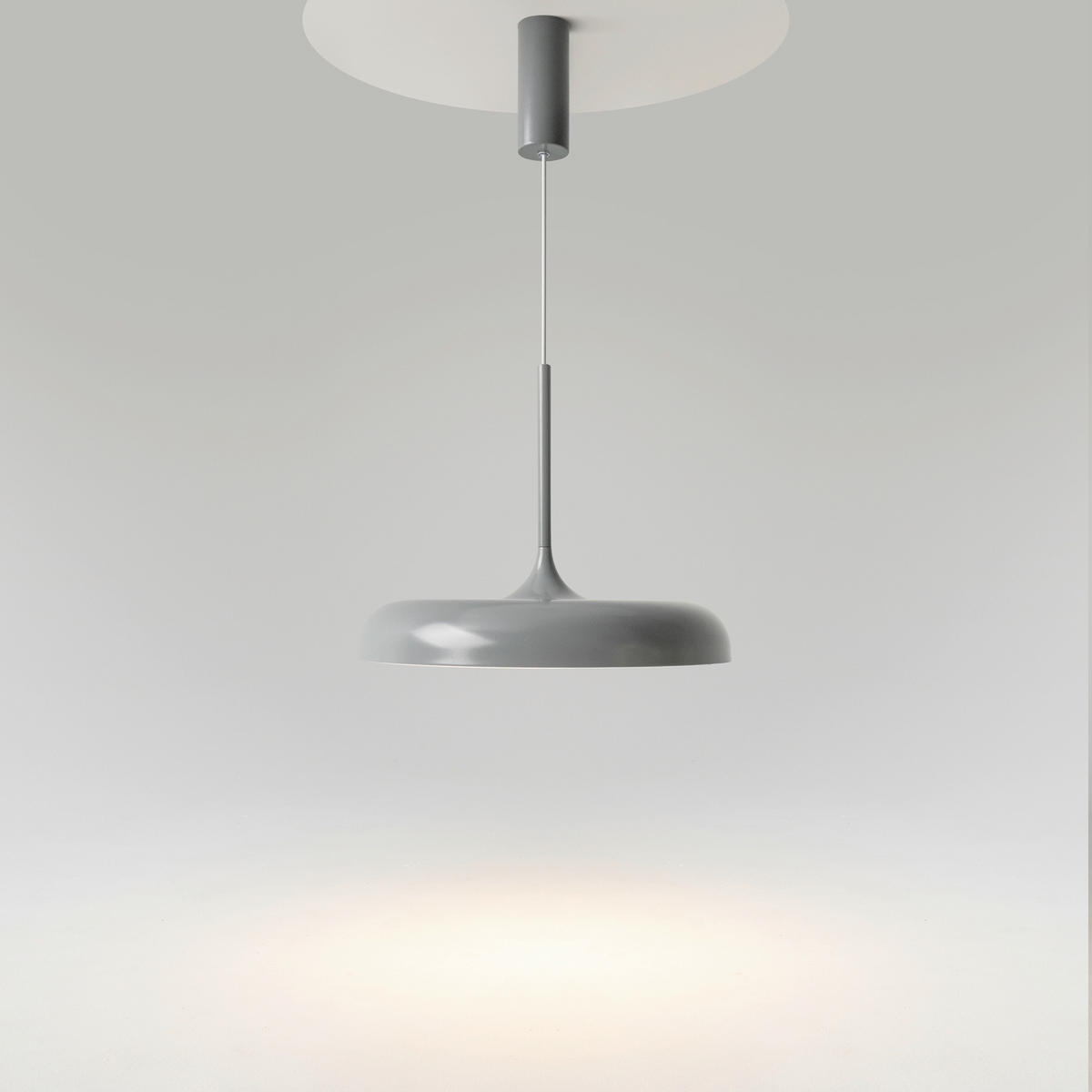 PENDELLEUCHTE Gerhard 40/347 cm  - Grau, Design, Metall (40/347cm) - MAYTONI
