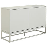 SIDEBOARD Libreville 120/76/40 cm  - Kaschmir/Weiß, Design, Holzwerkstoff/Metall (120/76/40cm) - MID.YOU