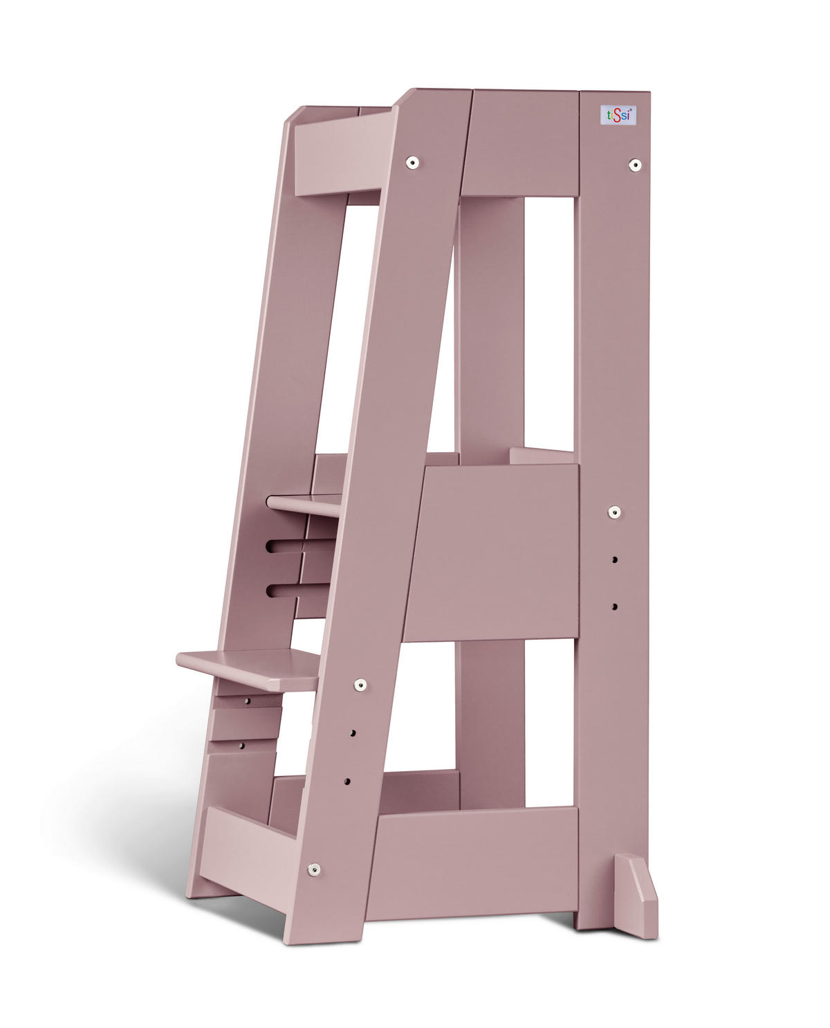 LERNTURM Felix  - Altrosa, Basics, Holz (40/91/45cm) - tiSsi