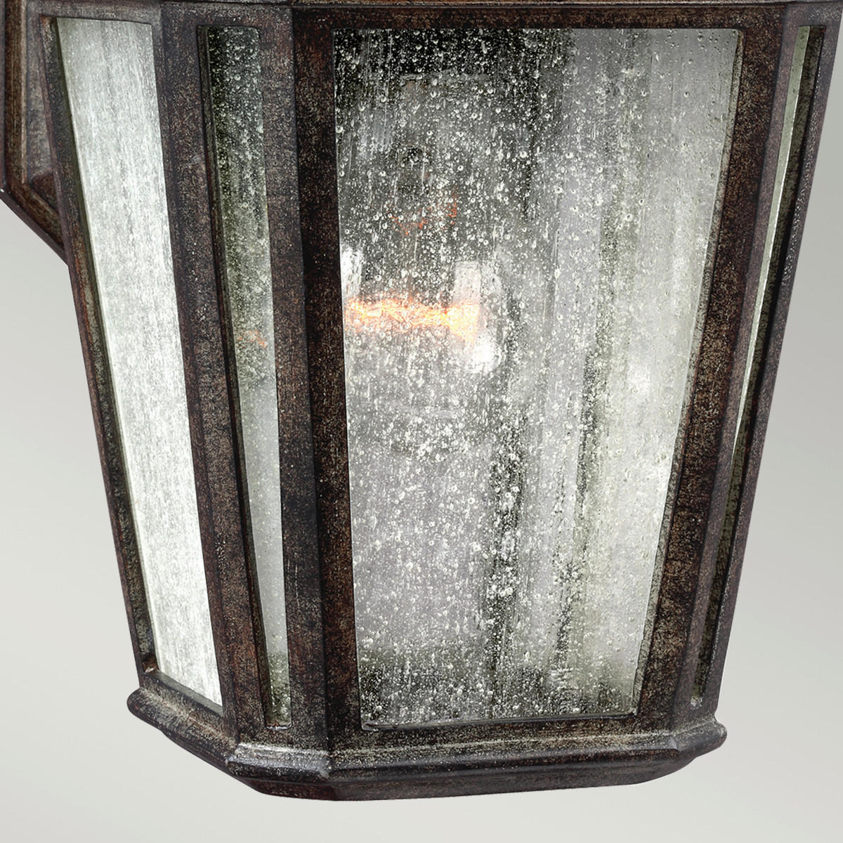 VÄGGLAMPA FÖR UTOMHUS - mörkbrun, Klassisk, metall (17,1/20,6/29,7cm) - Elstead Lighting