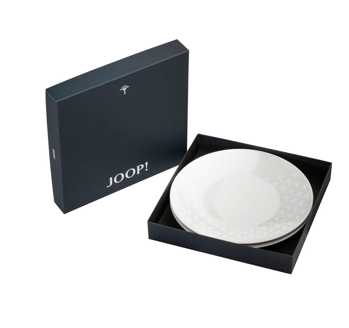 BROTTELLER-SET Weiß 19 cm Faded Cornflower  - Weiß, Design, Keramik (19cm) - Joop!