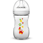 WEITHALSFLASCHE 260 ml - Transparent, Basics, Kunststoff (7,1/16,6/7,1cm) - Avent