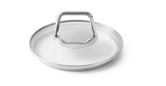 KOCHTOPF Perfect Cooking 1 l  - Klar/Edelstahlfarben, Basics, Glas/Metall (14/8cm) - Homeware Profession.