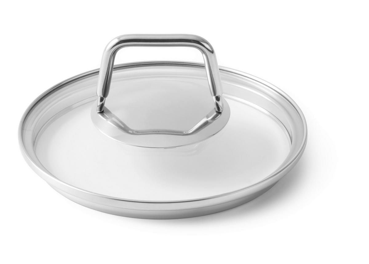 KOCHTOPF Perfect Cooking 1 l  - Klar/Edelstahlfarben, Basics, Glas/Metall (14/8cm) - Homeware Profession.