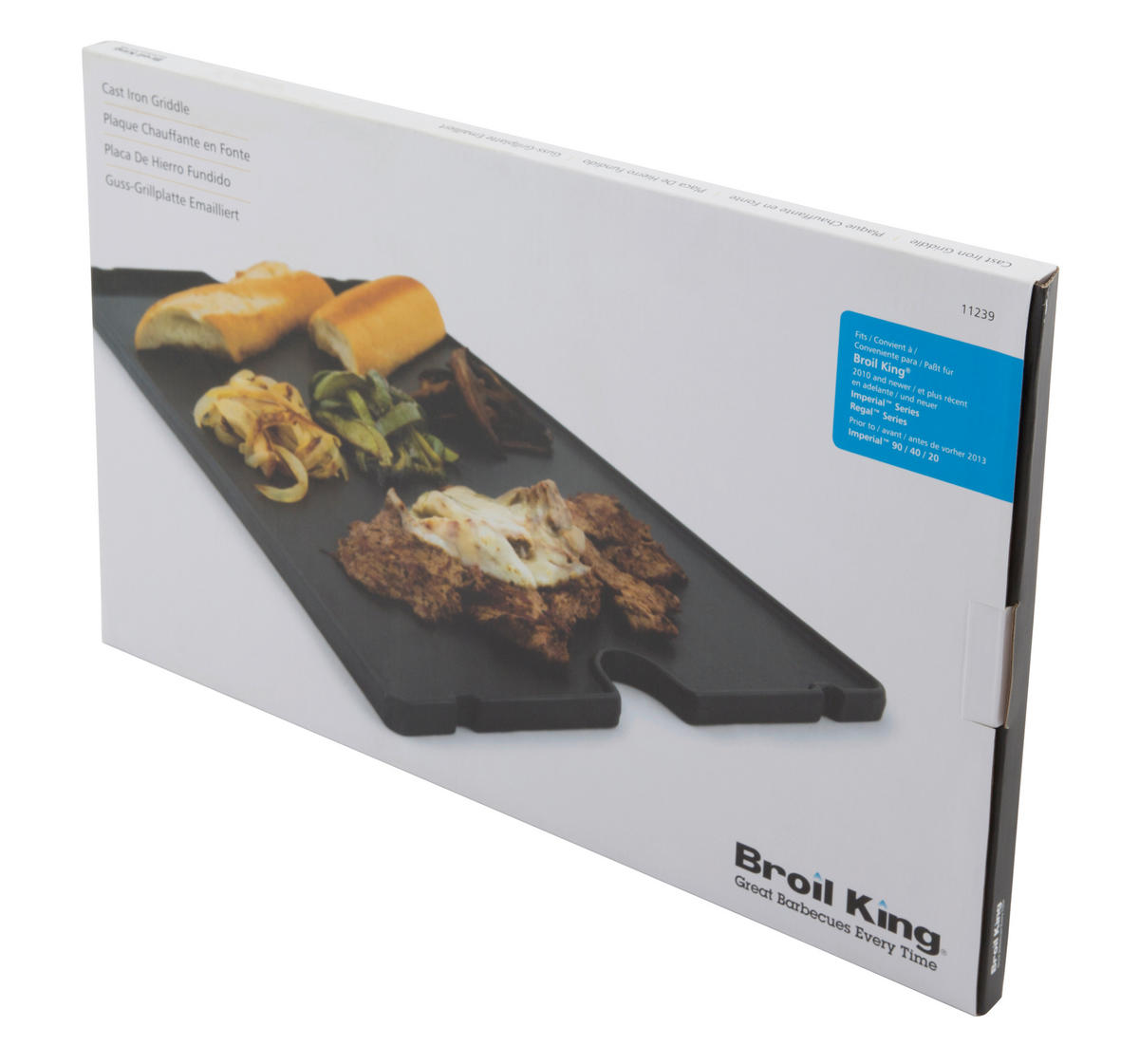 PRIBOR ZA ŽAR - antracit, Basics, kovina (29.53/1.5/48.9cm) - Broil King