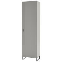 GARDEROBENSCHRANK 52/192/36 cm  - Sandfarben/Eichefarben, Design, Holzwerkstoff/Metall (52/192/36cm) - Dieter Knoll