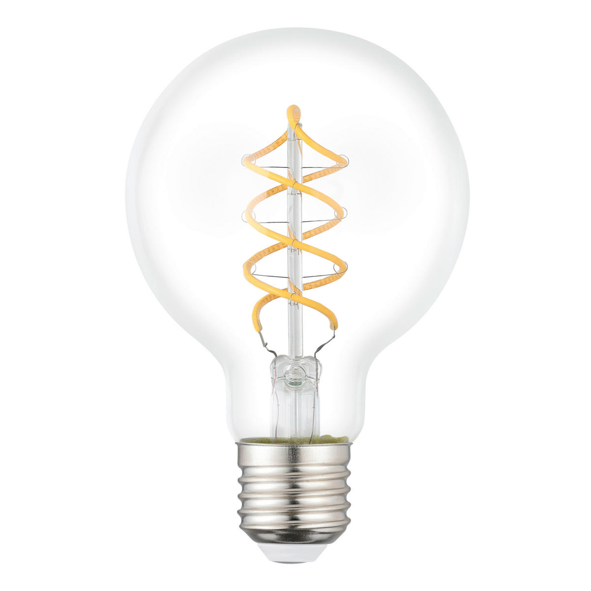 LED-LEUCHTMITTEL   E27 7,3 W 806 lm  - Klar, Basics, Glas (8/12,6cm) - Eglo