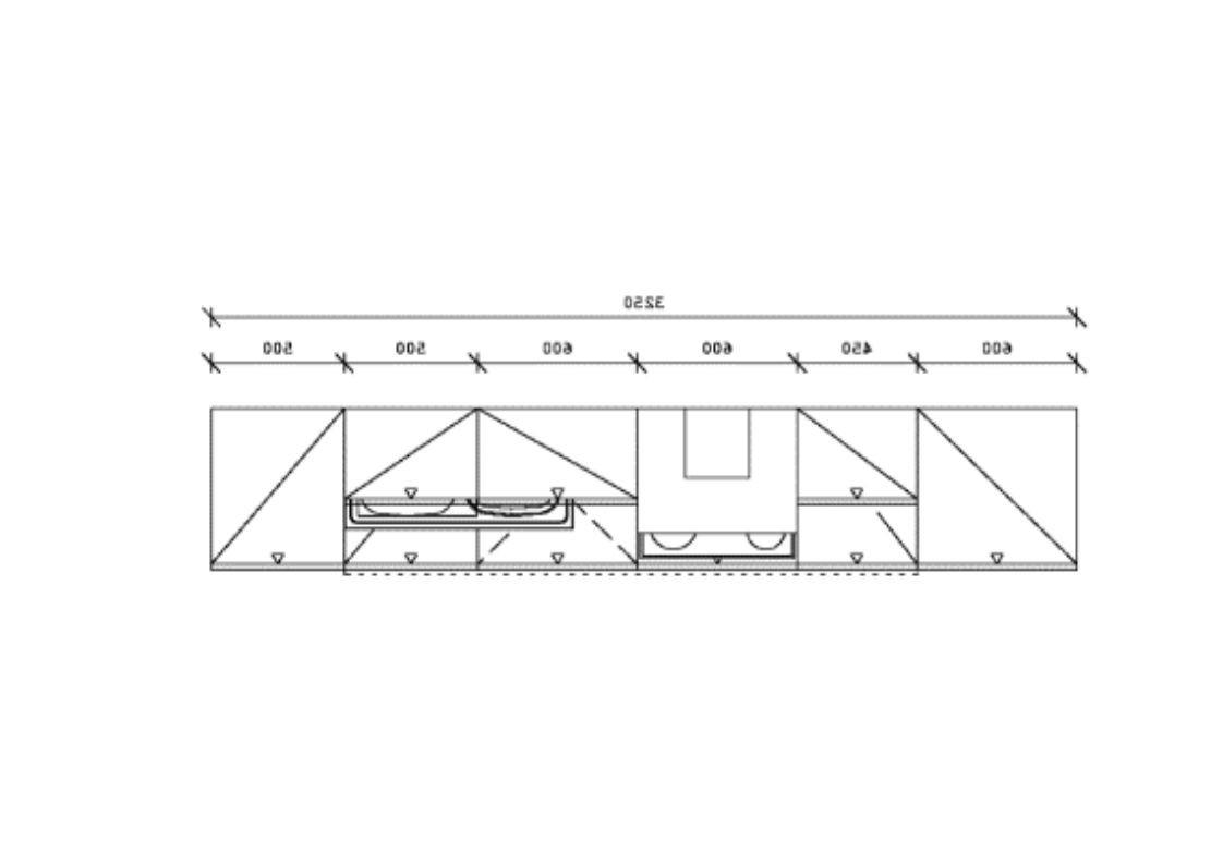 KÜCHENBLOCK 325 cm   in Graphitfarben  - Edelstahlfarben/Graphitfarben, Basics, Holzwerkstoff/Metall (325cm) - Xora