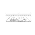 KÜCHENBLOCK 325 cm   in Graphitfarben  - Edelstahlfarben/Graphitfarben, Basics, Holzwerkstoff/Metall (325cm) - Xora
