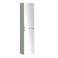 SPIEGELSCHRANK 40/180/35 cm  - Schilfgrün/Wildeiche, Trend, Holzwerkstoff/Metall (40/180/35cm) - Held
