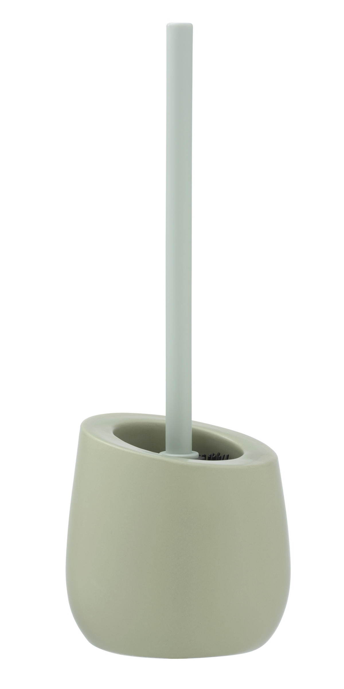 TOALETTBORSTSET i keramik  plast   - ljusgrön, Basics, plast/keramik (13,5/38cm)